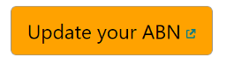 screenshot of orange "Update your ABN" button